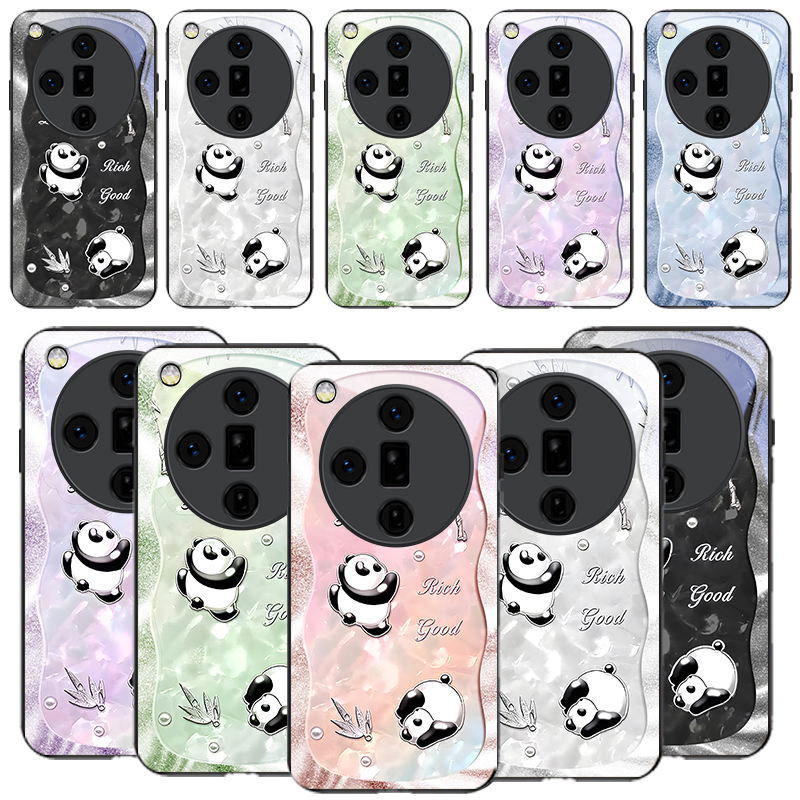 Oppo Find X8 - Capa de Telefone de Vidro Preto