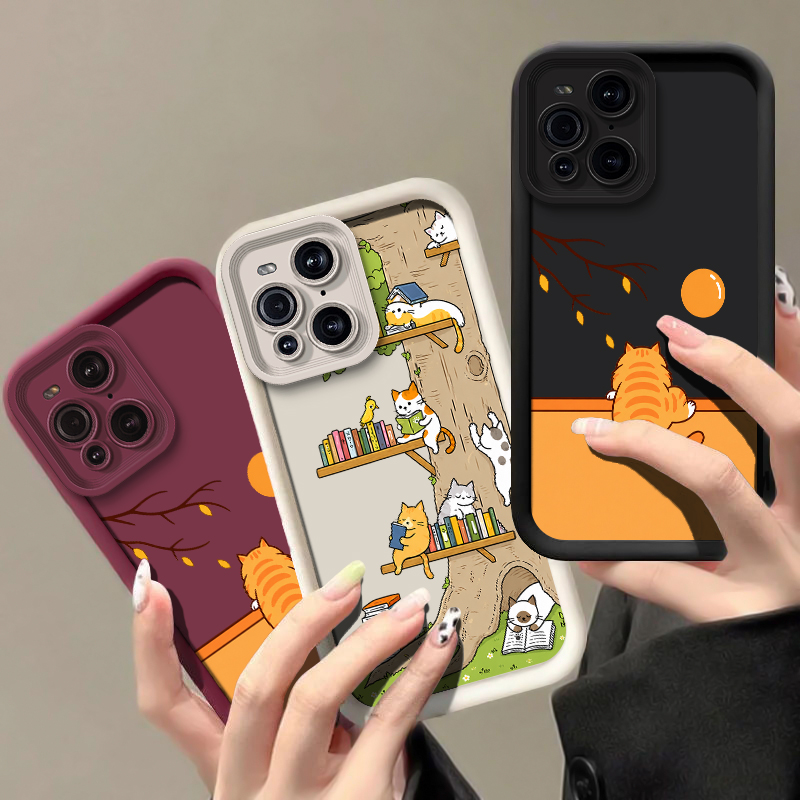 Oppo Find X8 - Capa de telemóvel com desenho de