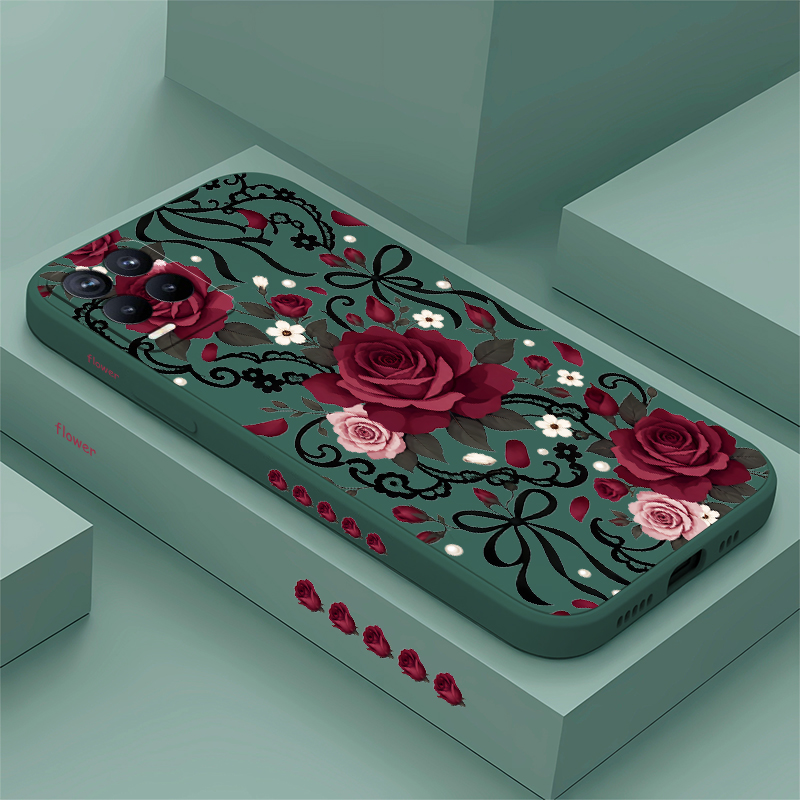 Realme Note 50 - Capa de flores para OPPO Realme