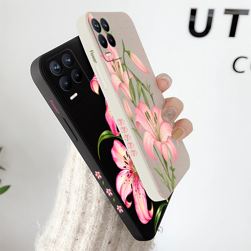 Capa com estampa de flores cor - Realme Note 50 avaliação e preço