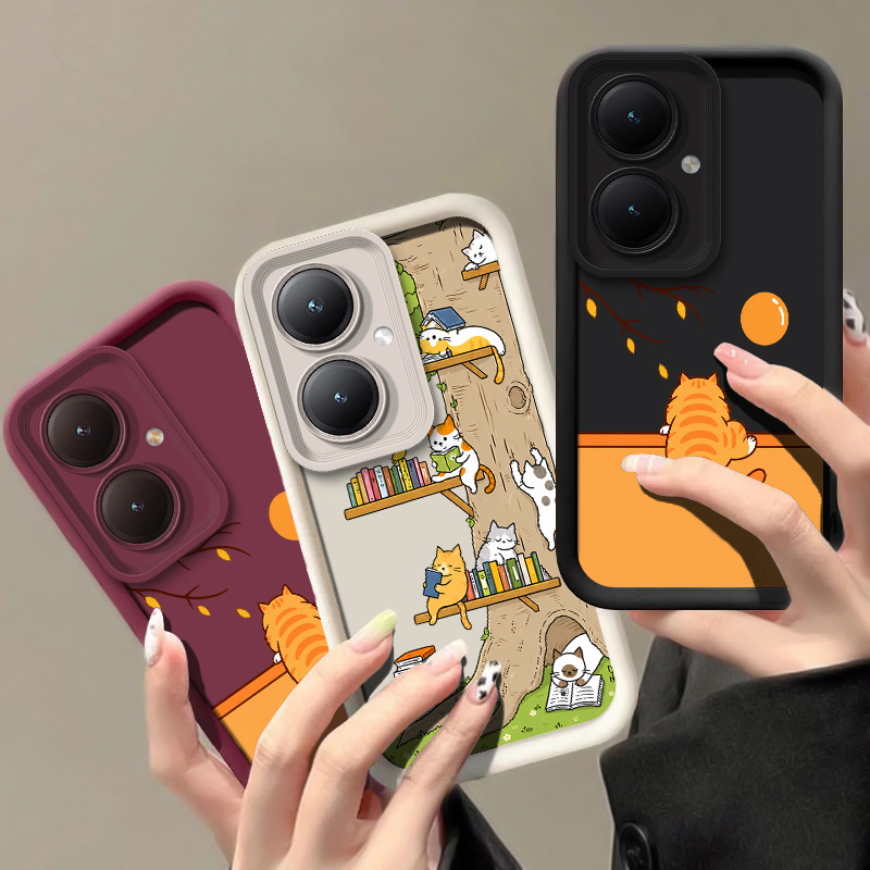 Capa de Telefone com Gatos Col - Vivo Y28 avaliação e preço