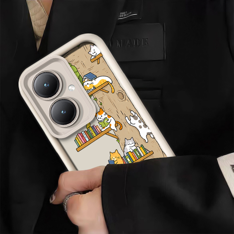 Capa de Telefone com Gatos Col - Vivo Y28 avaliação e preço